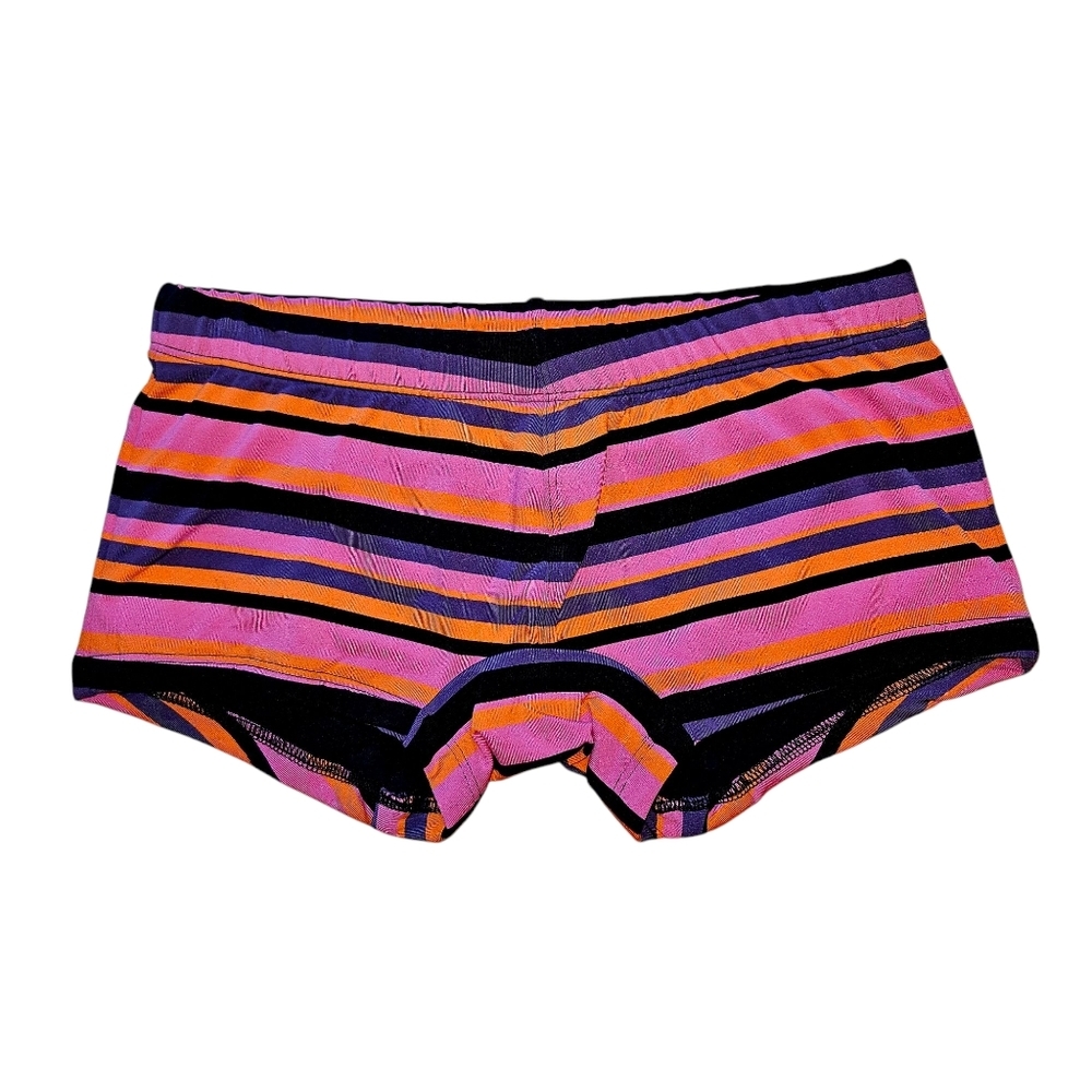 Mr. Turk Montego Bay Swim Trunk Multicolor Stripes Size Small - Picture 1 of 14